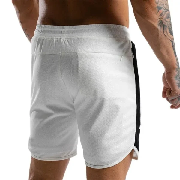 GITF Men Shorts Sport Training Shorts Men Running Shorts Mans Gym Fitness Joggers Sweatpants Jumper's basketball Shorts Black - Image 6