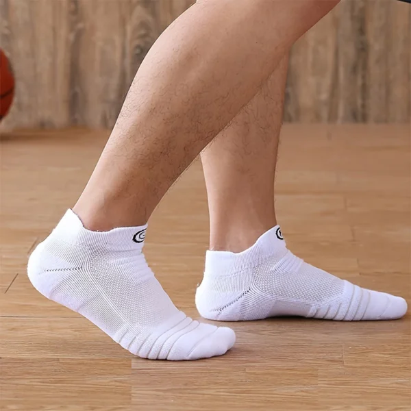 3 Pairs Sports Socks For Man High Quality Comfortable Breathable Basketball Short Socks Casual Fashion Low-cut Ankle Socks - Image 5