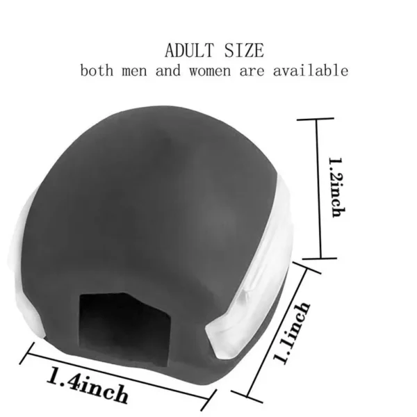 Silicone Gel Face Fitness Ball Jaw Exerciser Facial Toner Reduce Double Chin Relax Ball Gym Fitness Training Jawline Simulator - Image 4
