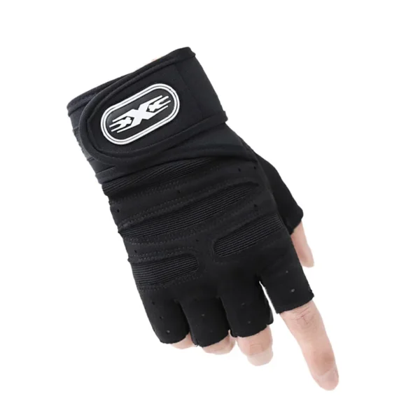Gym Gloves Fitness Heavyweight Training Gloves Men Women Body Building Half Finger Non-Slip Gloves Wrist Weightlifting Sports - Image 6