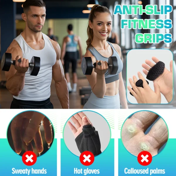 grip strength trainer Dropshipping Gymnastics Grip Fitness hand protection Grip Trainer Gym Pull Grip Training Palm Grip Handle - Image 3