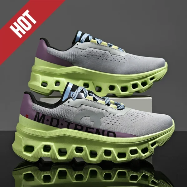 Marathon Men Sports Running Shoes Air Cushion Breathable Lightweight Male Comfortable Athletic Casual Sneakers Hiking Outdoor - Image 3