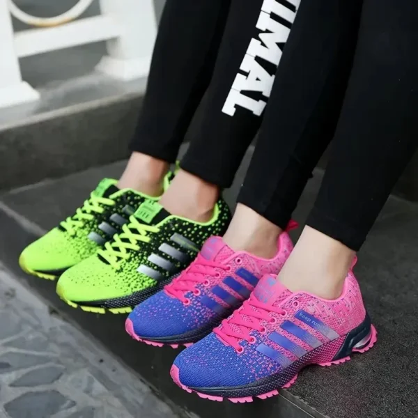 Men's Explosive Street Eye Catching Design Board Shoes with Unique Color Matching Breathable Comfortable Anti Slip Walking Shoes - Image 6
