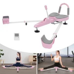 Leg Stretcher Dancing Gymnastics Yoga Ligament Stretching Training Equipment Tool Pink
