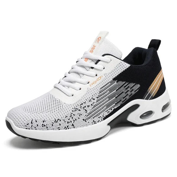 Men's sneakers Mens Breathable Knit Sneakers Soft Sole Comfort Shoes for Sports 2025 Free shiping shoes - Image 4