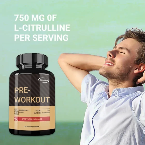 Pre-Workout Supplement - Replenish Energy, To Help Build Muscle, Enhance Energy and Performance - Image 5