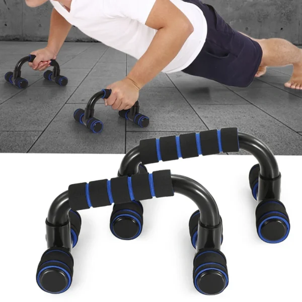 5-In-1 AB Wheel Roller Kit with Push-Up Bar Jump Rope Hand Gripper and Knee Pad Abdominal Core Carver Fitness Workout - Image 2