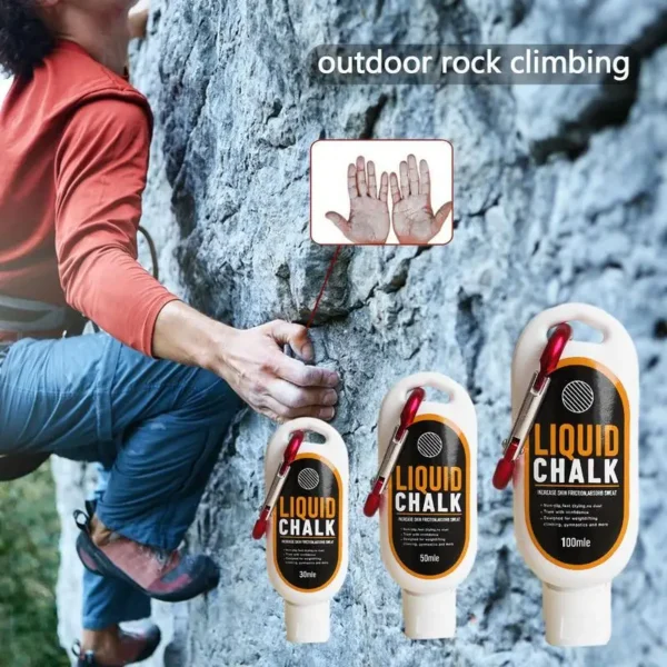 Sports Liquid Magnesium Powder Fitness Lifting Anti Slip Cream Grip Liquid Magnesium For Indoor Rock Climbing Gym 30/50/100ml - Image 2