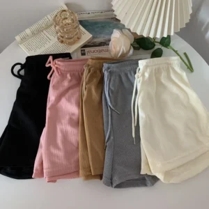 High-waisted women's sports shorts; sexy hip-lifting sportswear; casual yoga pants; quick-drying for summer; S-3