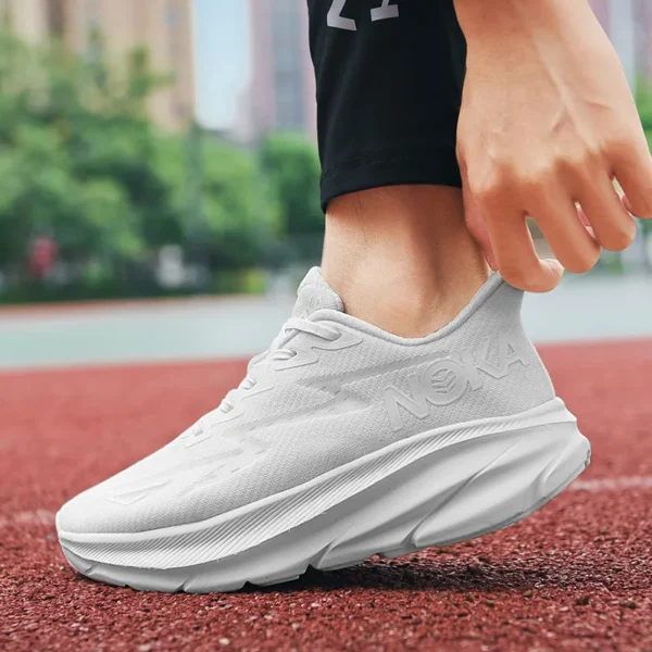 Men's road running and walking shoes | Maximum cushioning comfort | Durable anti slip | Breathable sports tennis cross training - Image 2