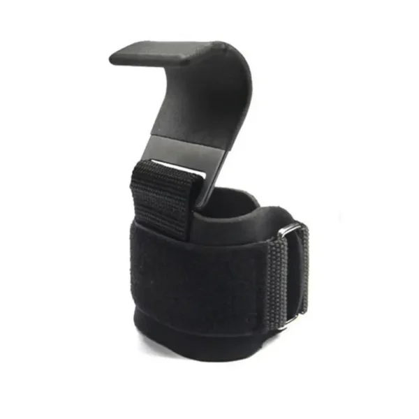 Grip Hook Grips Padded With Wrist Wraps Hand-Bar Powerlifting Gloves Heavy Duty Pull-ups Hooks Gym Training Straps - Image 5