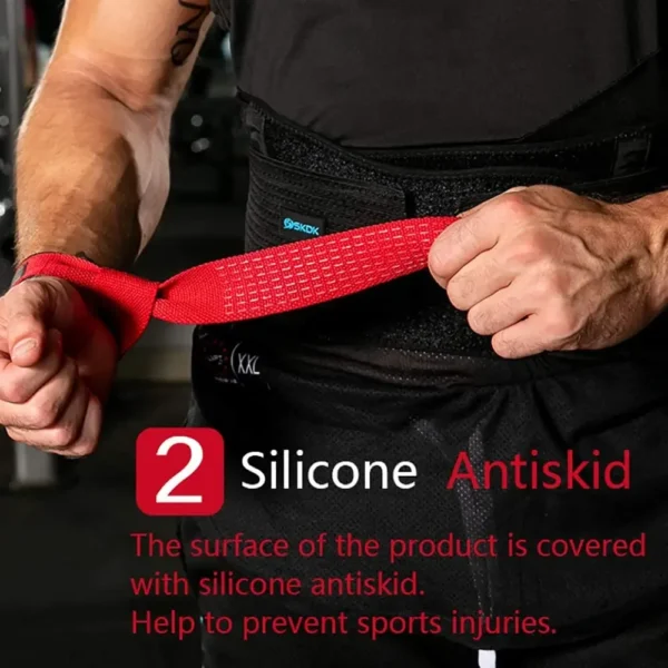 2PC/4PC/3PAIR Weightlifting Gym Anti-Slip Sport Safety Wrist Straps Weight Lifting Wrist Support Crossfit Hand Grips Fitness - Image 5
