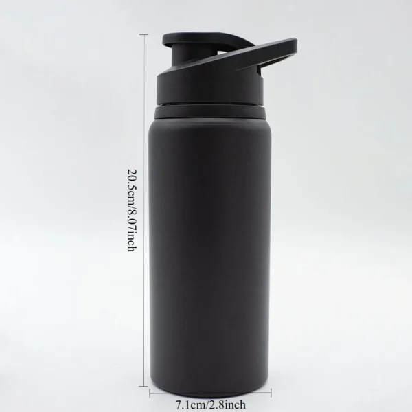 Portable Water Bottle Outdoor Sports Travel Cup Metal Drinking Bottle for Cycling Hiking Gym Leakproof Reusable Water Container - Image 6