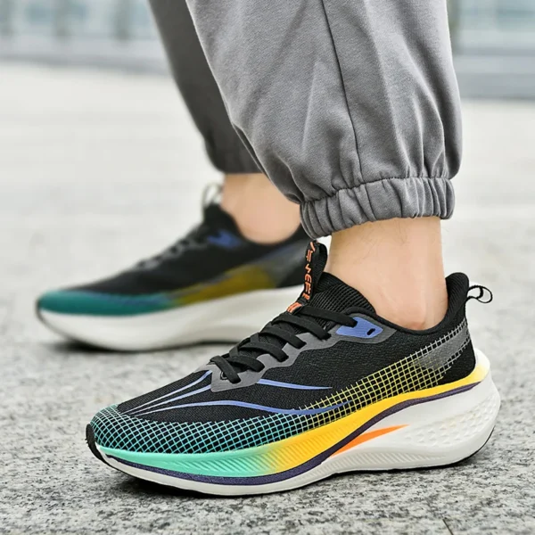 2025 New Men's Casual Shoes Airflow Mesh Running Shoes Lightweight Breathable for Gym Outdoor & Daily Walking - Image 6