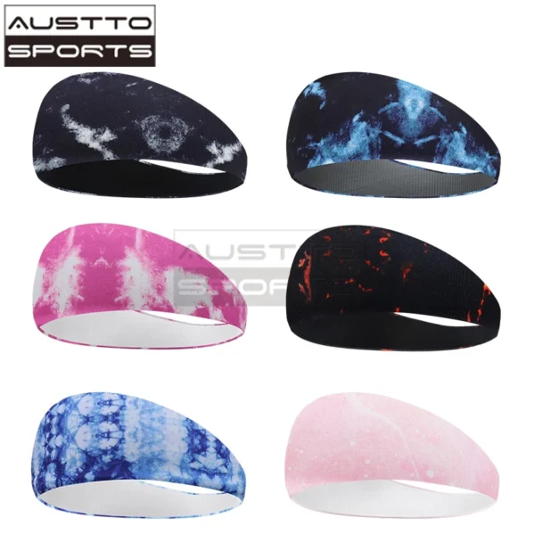 Austto Sports Headband Slim Workout Cooling Sweatband for Men Women Running Sycling Outdoor Sport - Image 6