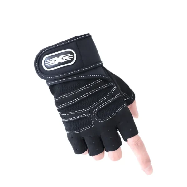 Gym Gloves for Men Women Fitness Weight Lifting Wristband Gloves Body Building Training Sports Exercise Cycling Glove Shockproof - Image 2