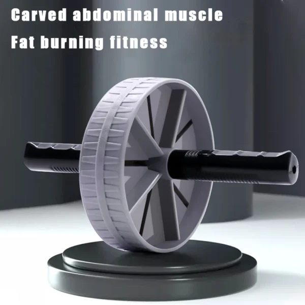Abdominal Wheel Strong Load Bearing Non-slip Roller Strengthen Muscle Exercise Equipment Fitness Training Home Use Silent - Image 4