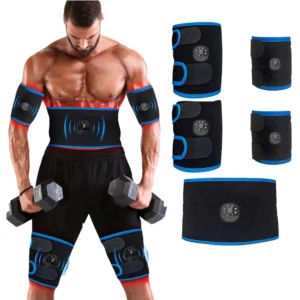 EMS Muscle Stimulator Abdominal Toning Belt Fitness Training Gear Waist Ab Trainer Workout Equipment Body Slimming For Mem Women