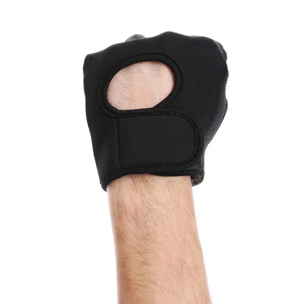 Women Men Fitness Gym Gloves Weightlifting Gloves Half Finger Breathable Non-slip Gel Pad Bodybuilding Training Dumbbells Gloves - Image 2