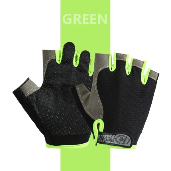 Breathable Half Finger Gym Dumbbells Gloves Men Women Bodybuilding Crossfit Exercise Sports Gloves for Cycling Bicycle Anti Slip - Image 5