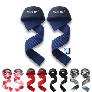 Weightlifting Straps Dropshipping 1 Pair Lifting Wrist Anti-Slip Silicone Strength Training Strap Hand Grips Wrist Support
