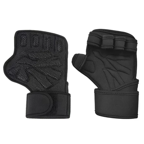 Weight Lifting Training Gloves with Wrist Support Workout Gloves Non Slip Neoprene Gym Gloves for Gymnastics Pull Ups - Image 4