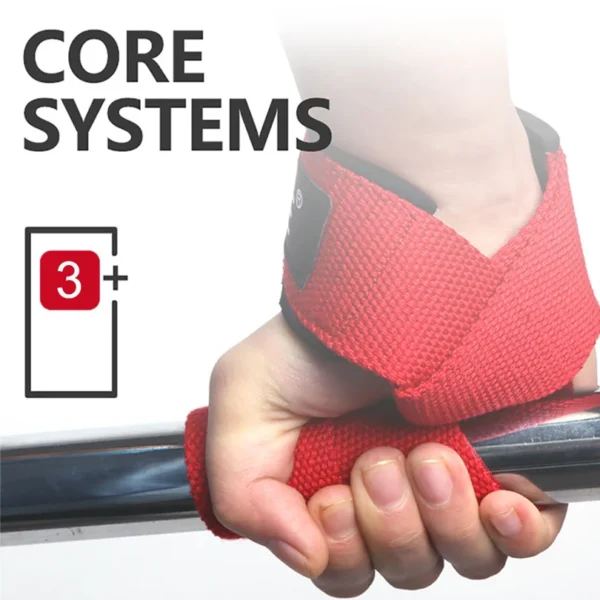 Weightlifting Straps Dropshipping 1 Pair Lifting Wrist Anti-Slip Silicone Strength Training Strap Hand Grips Wrist Support - Image 5