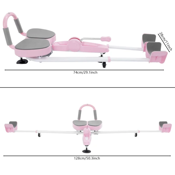 Leg Stretcher Dancing Gymnastics Yoga Ligament Stretching Training Equipment Tool Pink - Image 6
