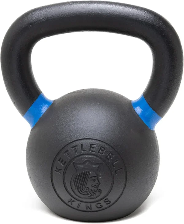 Powder Coated Kettlebell Weights - 26-88 lb Strength Training Kettlebells for Men and Women - Hand Weights Workout Gym Equipment
