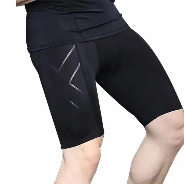 New Men Quick Dry Short Mens Compression Running Tights Gym Fitness Sport Shorts Leggings Male Underwear - Image 3