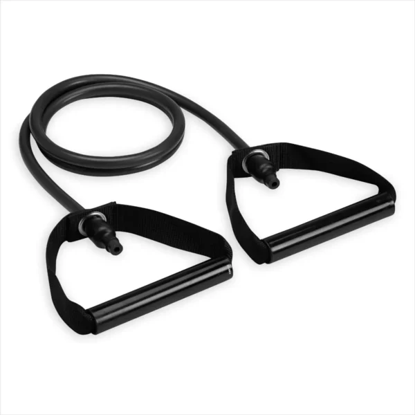 Home Gym Kit, Includes Resistance Tube, Ab Wheel, Jump Rope and Push-Up Bars - Image 4