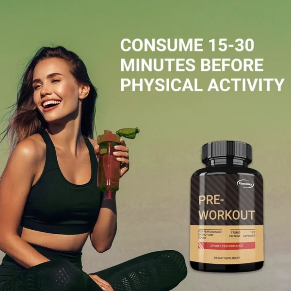 Pre-Workout Supplement - Improve Muscle Strength, Boost Energy Levels and Focus, Enhance Athletic Performance and Stay Active - Image 5