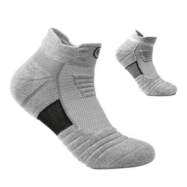 3 Pairs Sports Socks For Man High Quality Comfortable Breathable Basketball Short Socks Casual Fashion Low-cut Ankle Socks - Image 4
