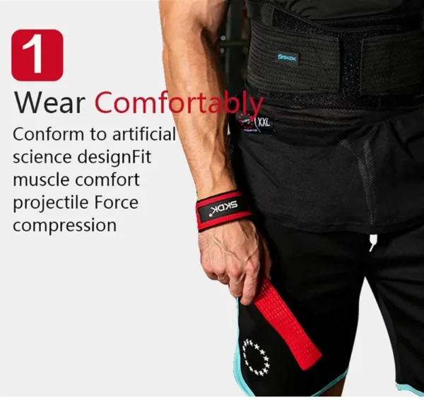 2PC/4PC/3PAIR Weightlifting Gym Anti-Slip Sport Safety Wrist Straps Weight Lifting Wrist Support Crossfit Hand Grips Fitness - Image 4