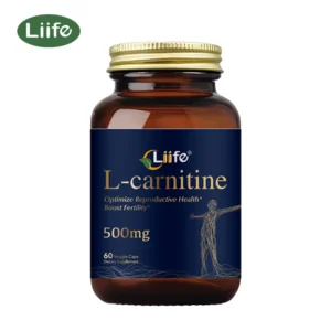 Liife L-Carnitine-500mg,60 capsules per bottle-supports sports nutrition and antioxidants,Highly Absorbable,Made in the USA