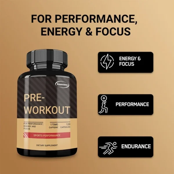 Pre-Workout Supplement - Improve Muscle Strength, Boost Energy Levels and Focus, Enhance Athletic Performance and Stay Active - Image 3