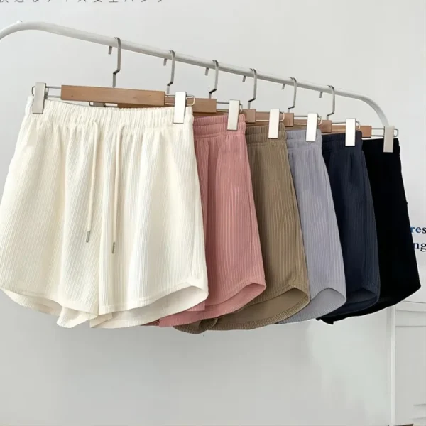 High-waisted women's sports shorts; sexy hip-lifting sportswear; casual yoga pants; quick-drying for summer; S-3 - Image 3