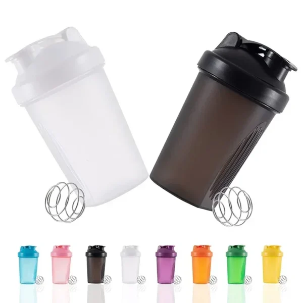 Shaker Bottles Sport Water Cups Whey Protein Powder Mixer Bottle Fitness Gym Shaker Outdoor Portable Plastic Drink Cup - Image 2