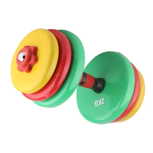 Colorful Dumbbell Fitness Dumbbell Colorful Removable Non Slip Grip Fitness Gym Home Weight Lifting Hand Dumbbell Hand Dumbbell - Image 4